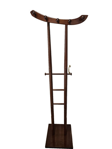 Retro wooden coat stand hall - retro,