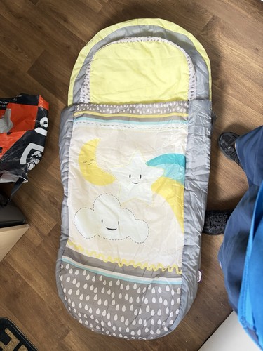 Baby blow bed used - up,