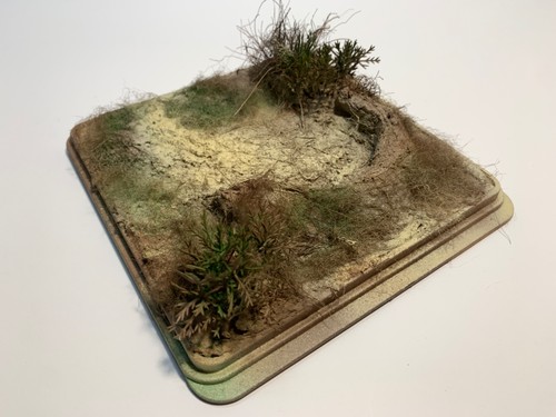 Diorama base plate - boxed, 1/35