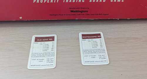 Waddingtons monopoly - waddingtons,