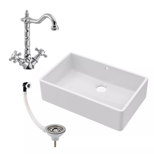 Fireclay 795mm bowl - 1, butler