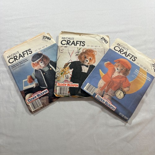 Mccalls teddy ruxpin sewing - mccalls,