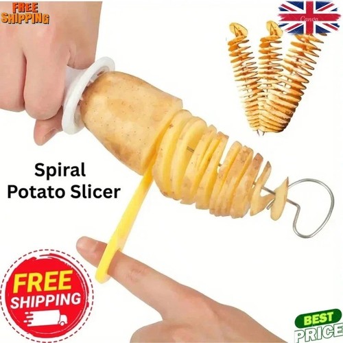 Spiral potato cutter hand - spiral,