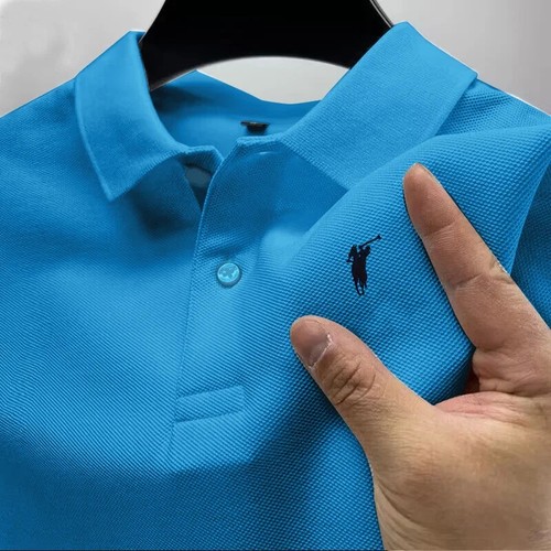 Men summer embroidered polo - summer,