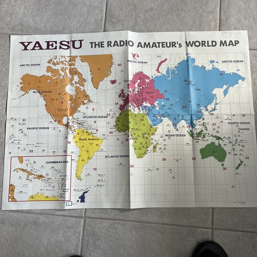 Yaesu amateur radio world - amateur, map