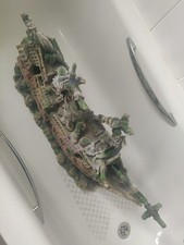 Ship Wreck Fish Tank Ornament Large 77cm Long