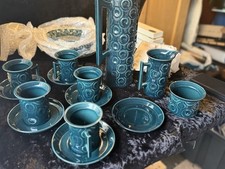 Vintage 1960s Portmeirion ‘Jupiter’ Coffee Set by Susan Williams-Ellis