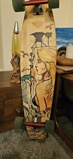 Unused Dusters California Cruiser Longboard Rare Artwork By Skye Walker. Rare. 