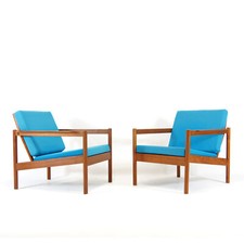 1 of 2 Retro Vintage Danish Kai Kristiansen Easy Chair Lounge Armchair 60s 70s