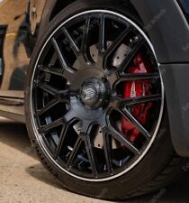 19" Black VR3 Alloy Wheels Fits Vw Arteon Beetle Bora Caddy Cc Eos Golf 5x112