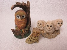 Owl Ornaments, Border Fine