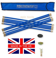 BAILEY 10 x BRASS Drain Rods