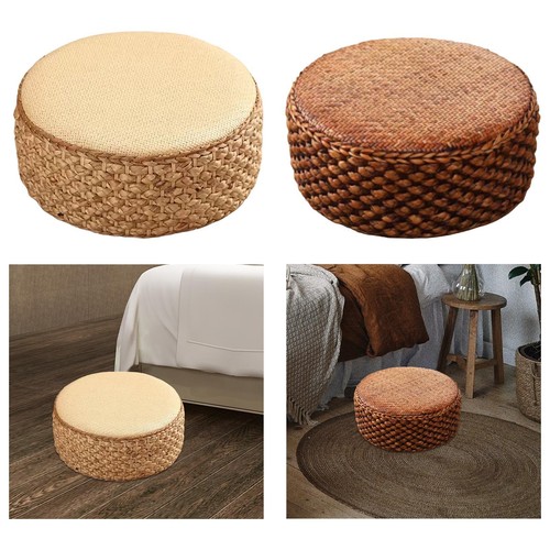 Rattan tatami cushion round - tatami,