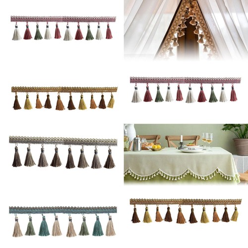 Tassel lace trim polyester - tassel,