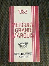 1983 MERCURY GRAND MARQUIS AND