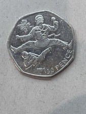 2011 Olympics Taekwondo 50p Coin, Circulated
