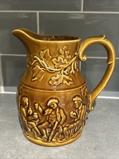 Vintage Valdemora Pitcher Brown Detailed Jug