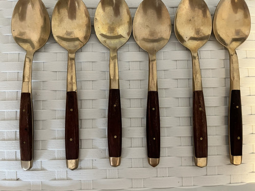 Vintage thai bronze rosewood - bronze, &