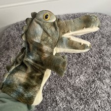 The Puppet Company Alligator Crocodile Hand Puppet 12" Soft Toy Plush Comforter