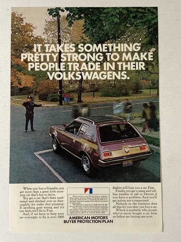 1972 amc gremlin - gremlin, ad
