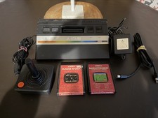 Atari 2600 black console with