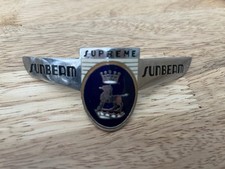 Sunbeam Talbots Chrome Bonnet Boot Motor Car Badge Emblem