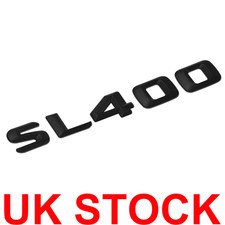 Matte Black Rear Trunk Letters 3D Styling Badges AMGs for SL 400 Class UK STOCK
