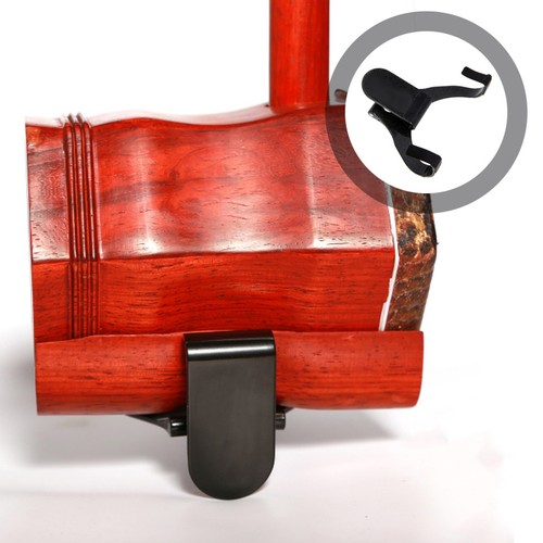 Zinc alloy erhu holder - erhu, black
