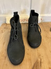 ARCHE FRANCE SUEDE BOOTS DARK TEAL  Size 41 UK   7 NEW