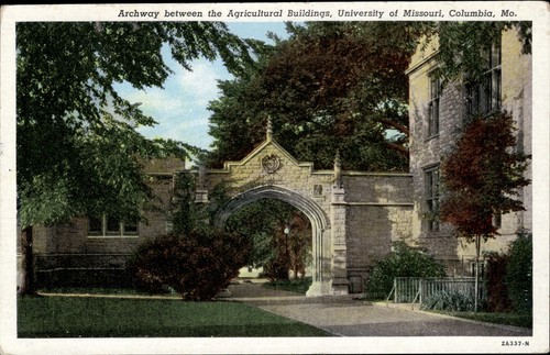 Agricultural buildings archway - buildings,