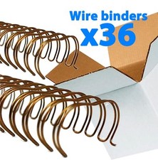 Galaxy Bronze Wire Loop