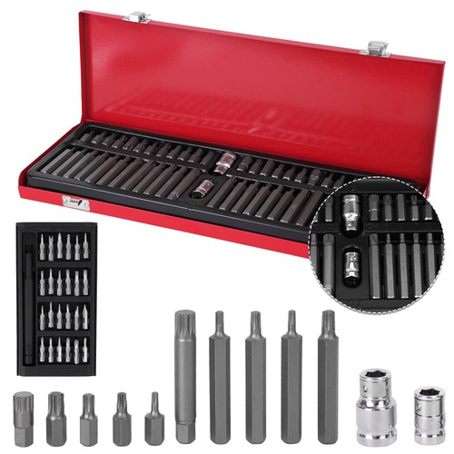 54pc hex torx star spline - hex, bit
