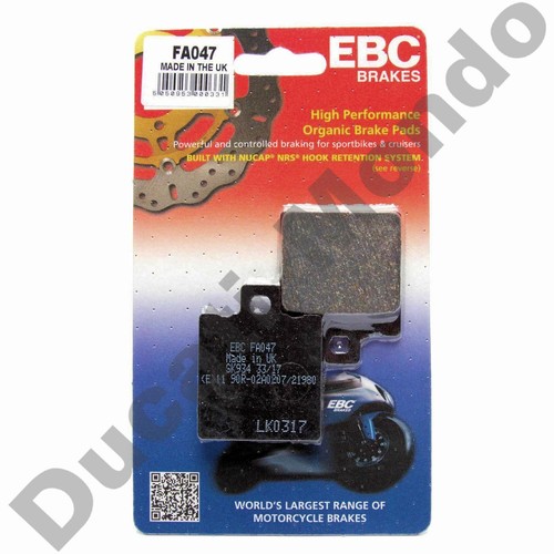 Ebc rear brake - brake, pads