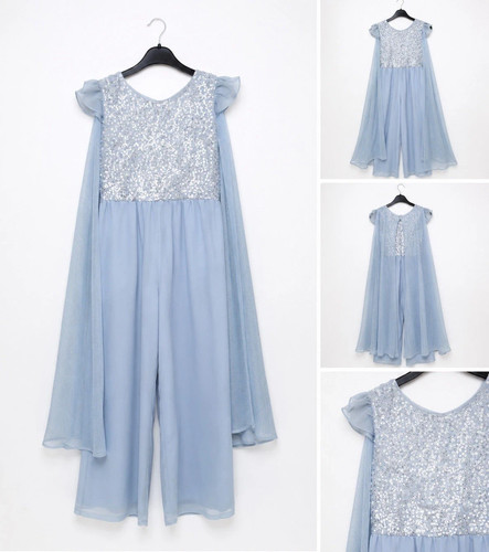 Monsoon girls blue sequin - blue,