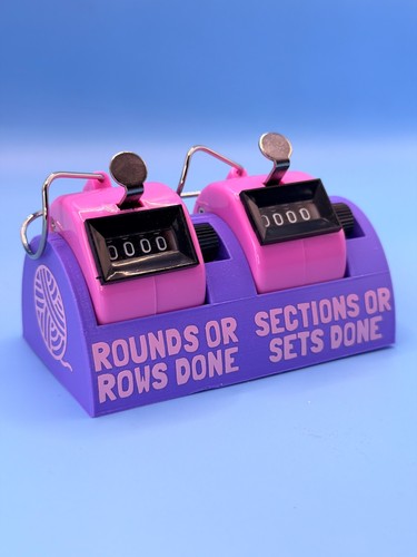 Double stitch round row