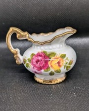 Newhall English Bone China Roses Miniature Jug 1.5" Approx