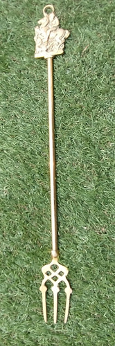 Brass fork wall - fork, st