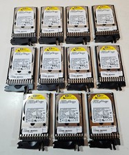 11 x Western Digital Enterprise, 600 GB, 2.5 SAS Hard Drives, WD6001BKHG, Joblot