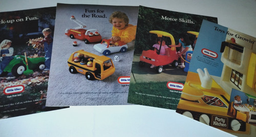 1989 little tikes preschool - little, ad
