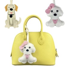 Decorative hanging leather dog - hanging,