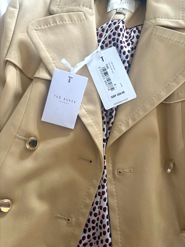 Ted baker beige cotton trench - baker,