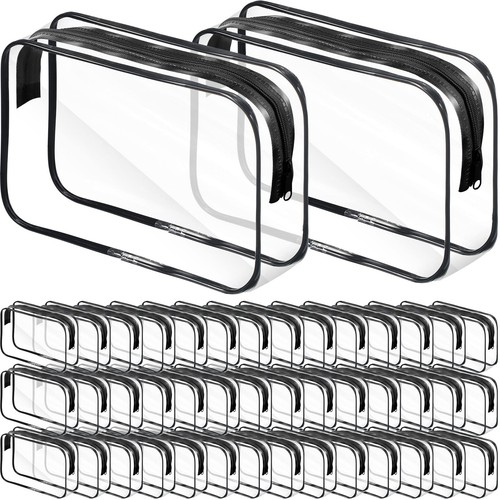 Pieces clear makeup bags - pieces,