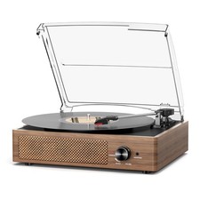 Record Player for Vinyl with 2