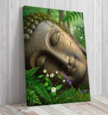 Ancient Forest Buddha Canvas