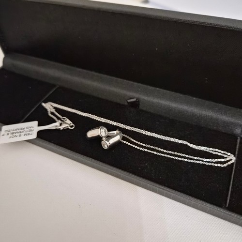 Moissanite necklace - , in
