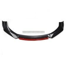 For Mini Cooper S R53 R55 R56 F56 Gloss Front Bumper Lip Splitter Spoiler Kit