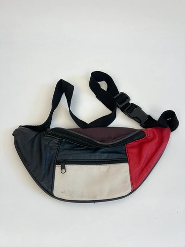 Vintage 70s patchwork - vintage, leather
