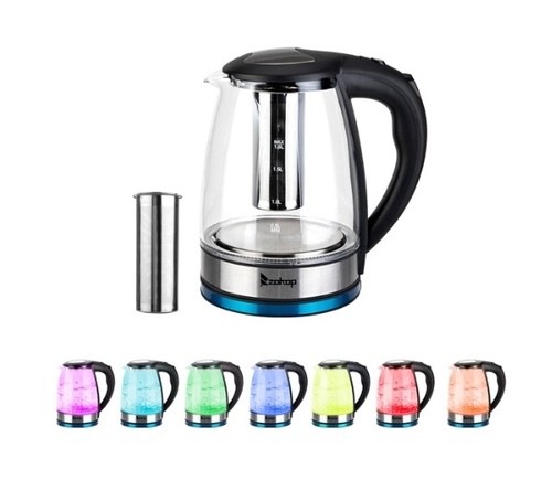Electric glass kettle - glass,