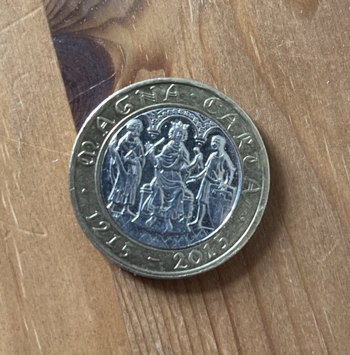 2015 magna carta - £2, coin