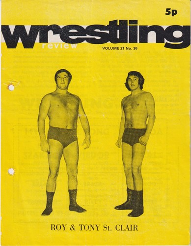 Wrestling review vol 36 - 21, no.
